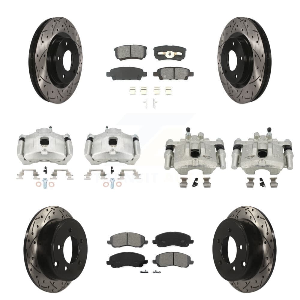 Transit Auto - KCD-100414S - Front and Rear Disc Brake Kits image 1