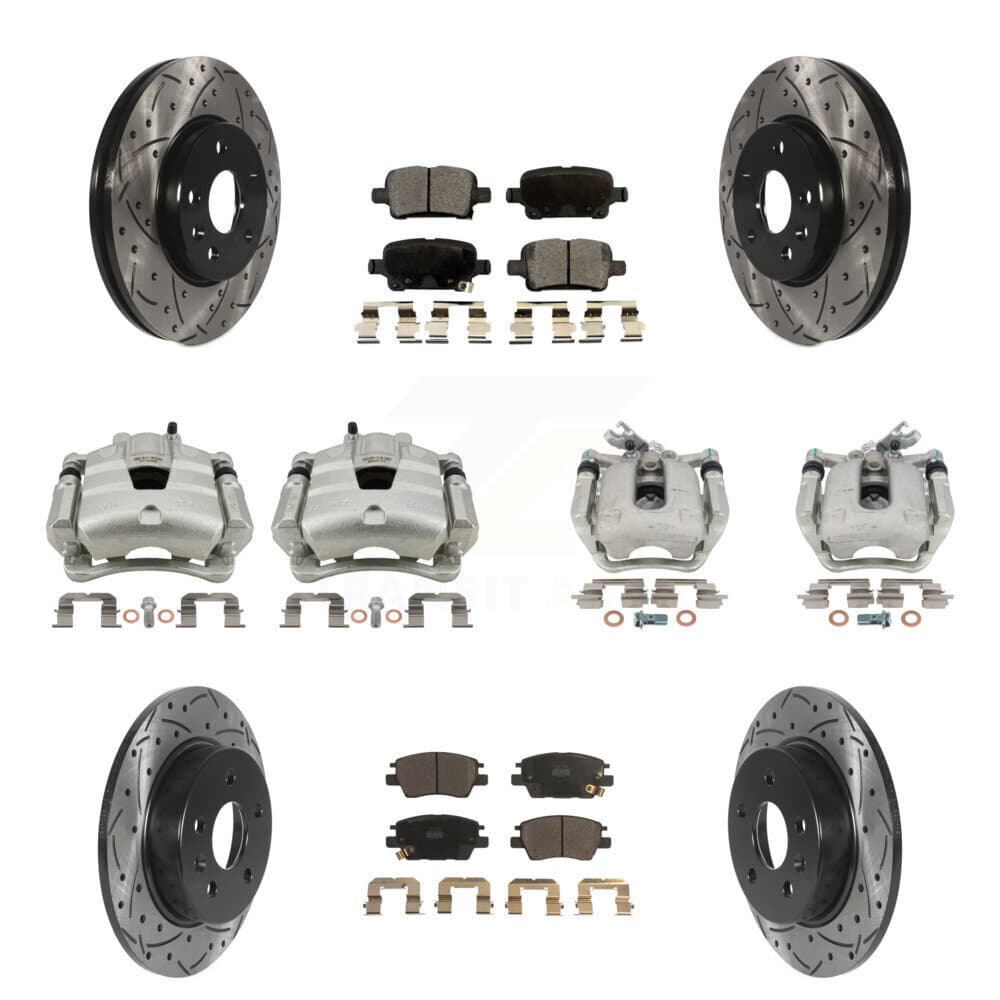 Transit Auto - KCD-100414T - Front and Rear Disc Brake Kits image 1