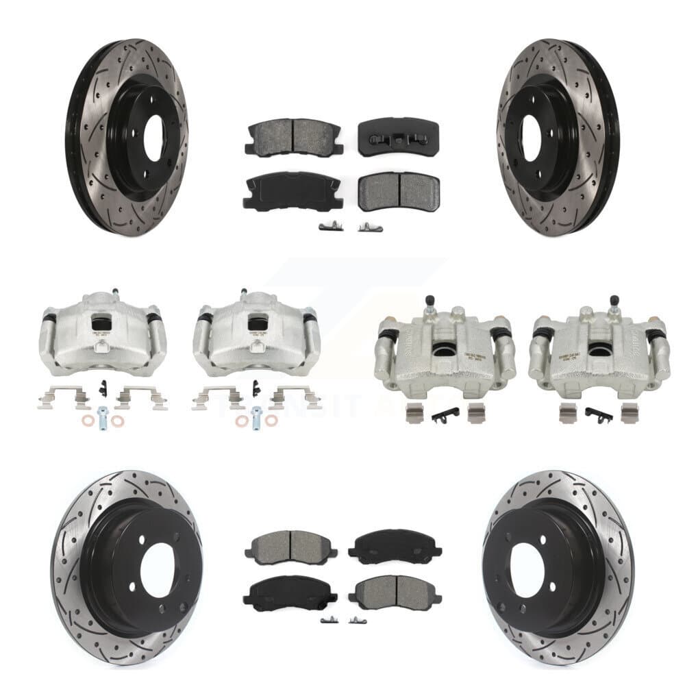 Transit Auto - KCD-100415S - Front and Rear Disc Brake Kits image 1