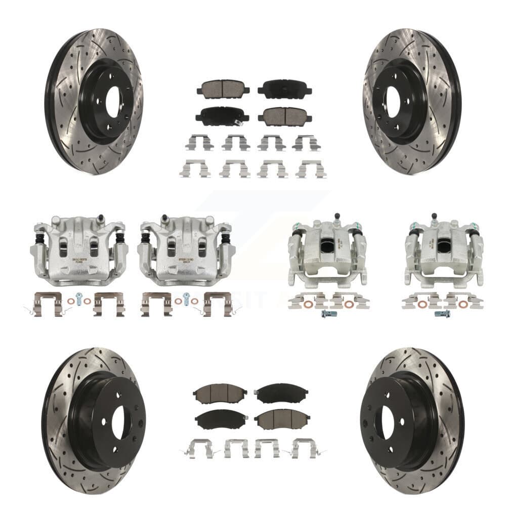 Transit Auto - KCD-100416C - Front and Rear Disc Brake Kits image 1