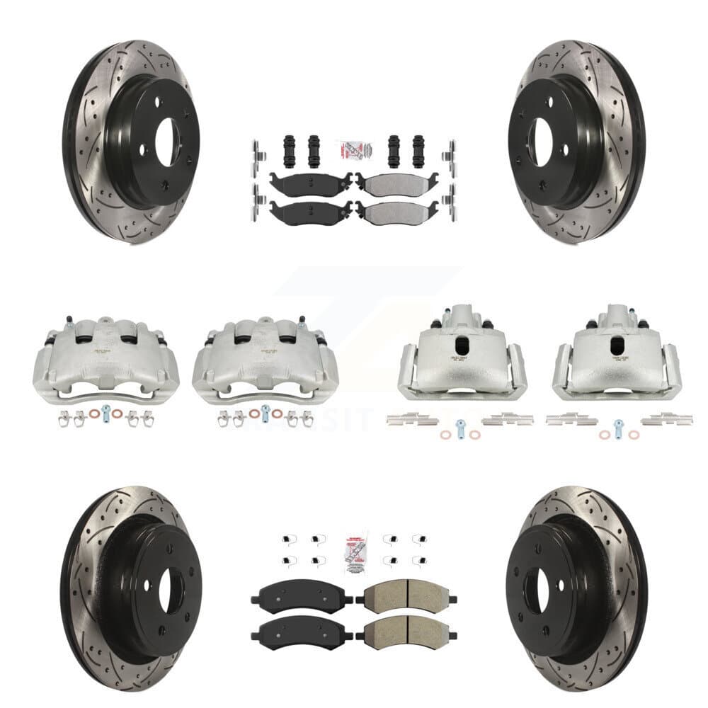 Transit Auto - KCD-100416N - Front and Rear Disc Brake Kits image 1