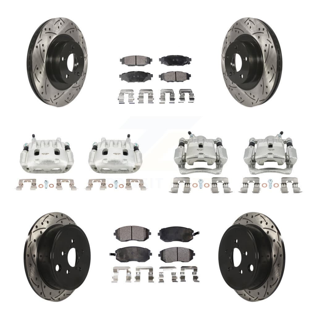 Transit Auto - KCD-100416T - Front and Rear Disc Brake Kits image 1