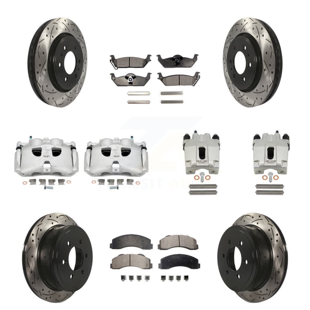 Transit Auto - KCD-100417T - Front and Rear Disc Brake Kits image 1