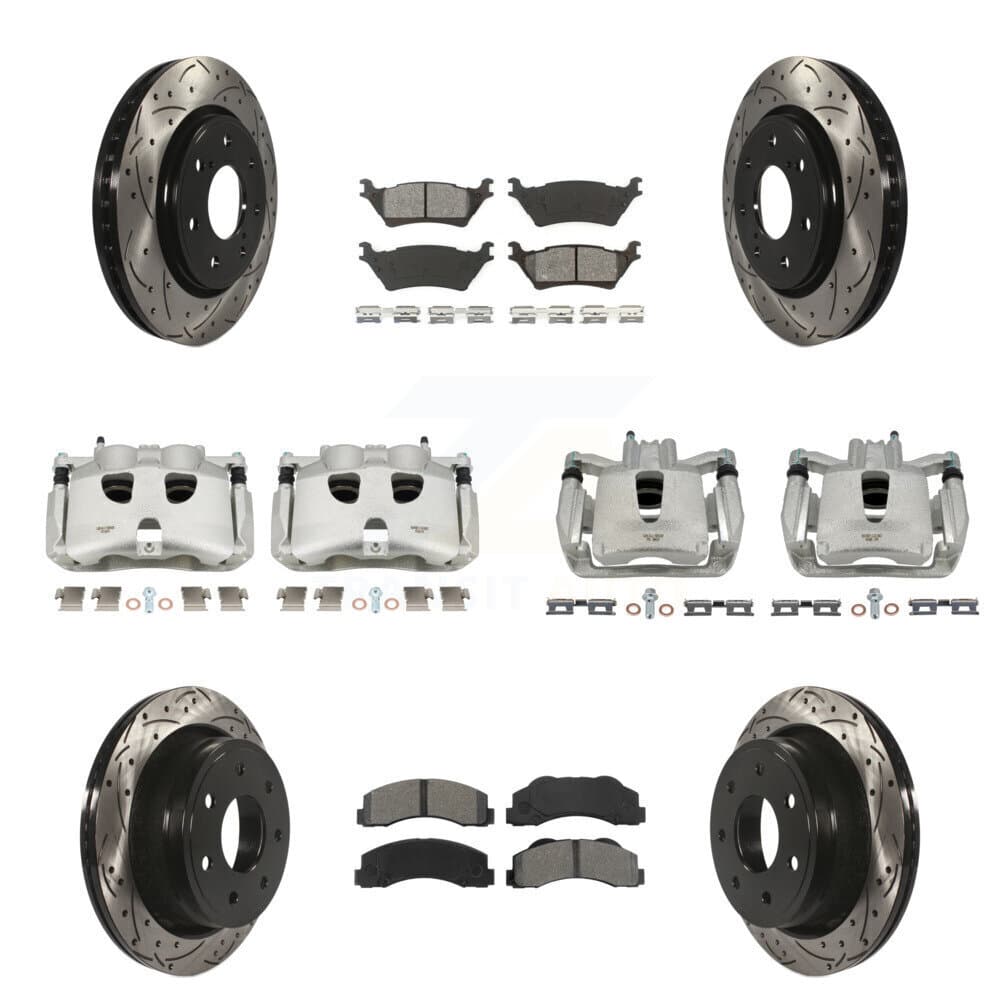 Transit Auto - KCD-100418S - Front and Rear Disc Brake Kits image 1