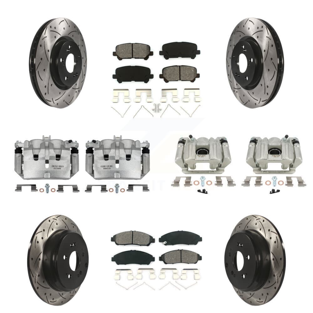 Transit Auto - KCD-100420S - Front and Rear Disc Brake Kits image 1