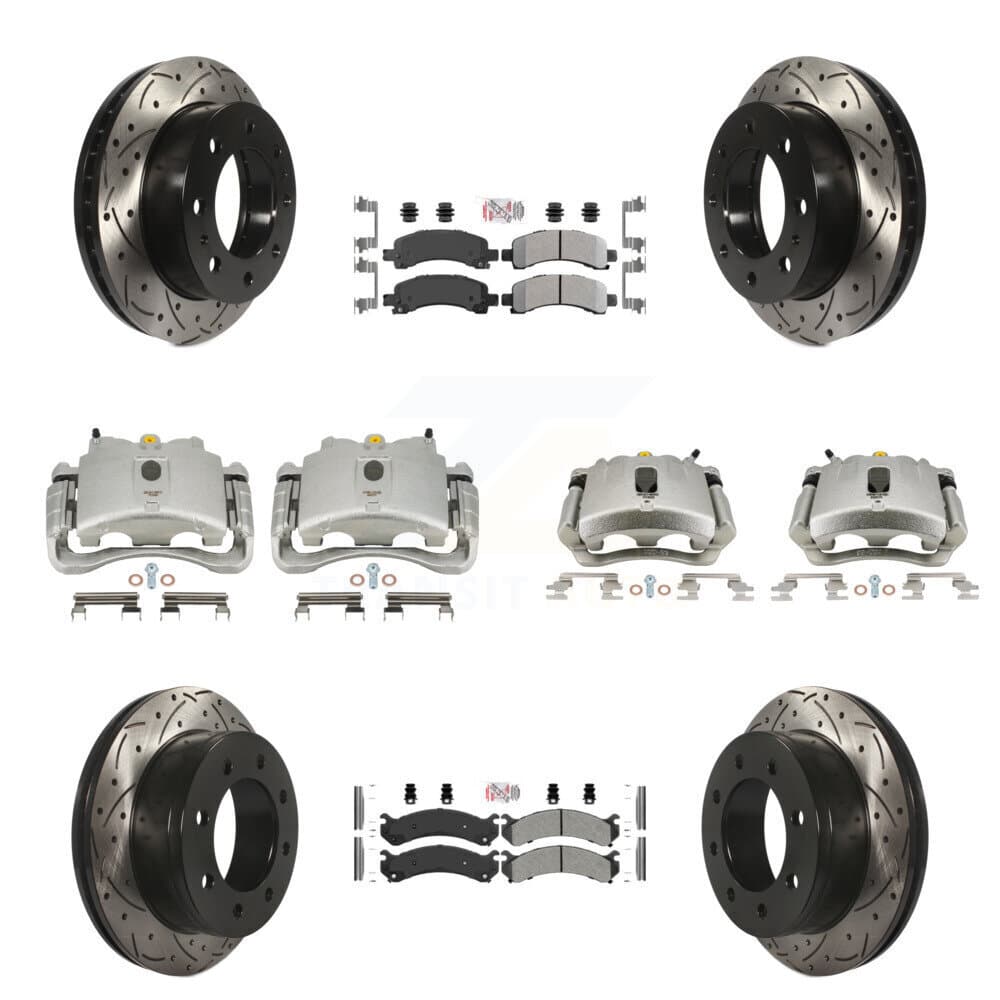 Transit Auto - KCD-100421N - Front and Rear Disc Brake Kits image 1