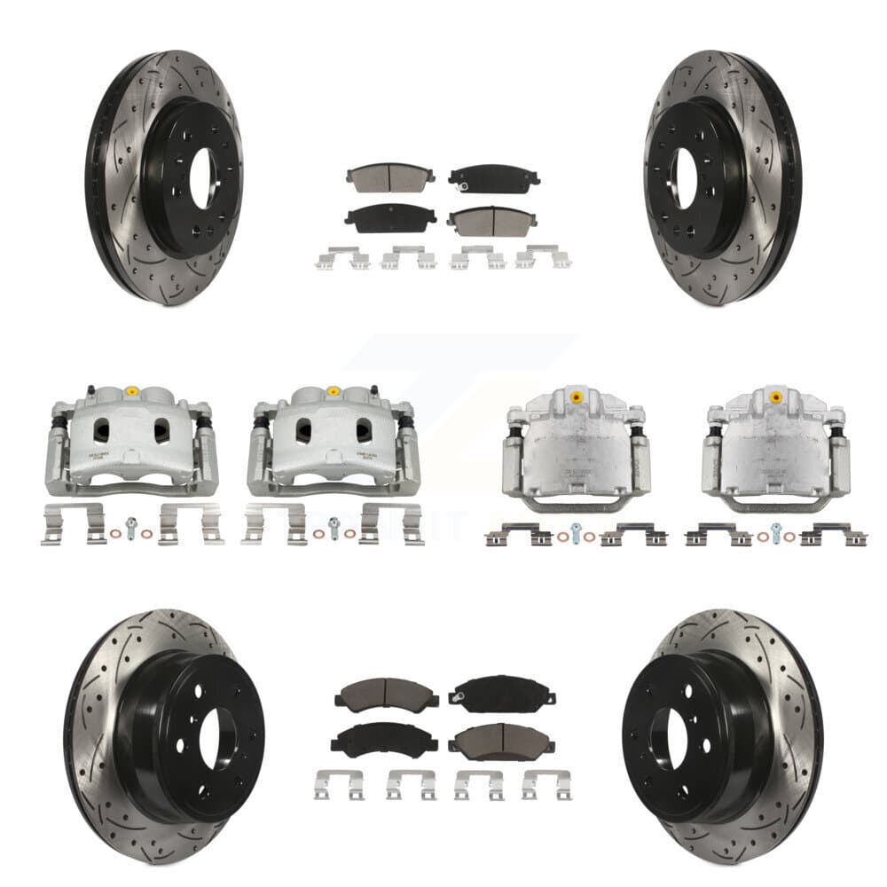 Transit Auto - KCD-100426C - Front and Rear Disc Brake Kits image 1