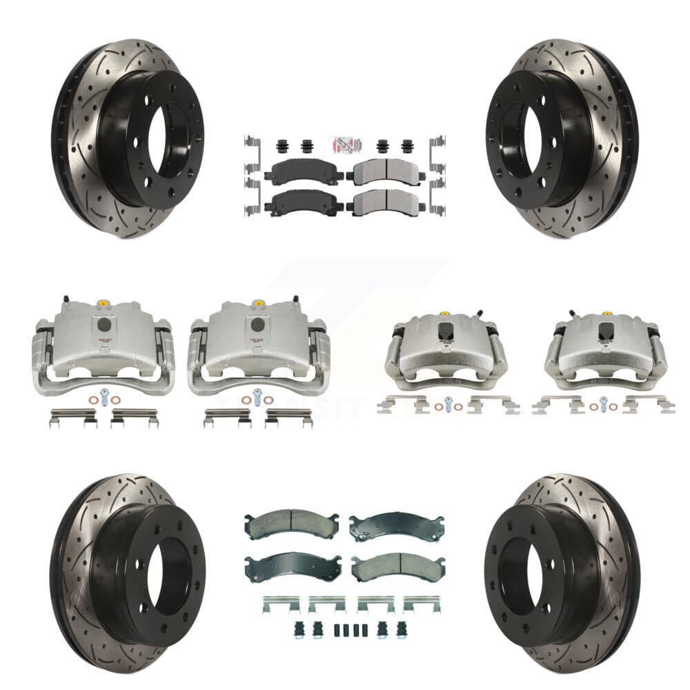 Transit Auto - KCD-100429N - Front and Rear Disc Brake Kits image 1