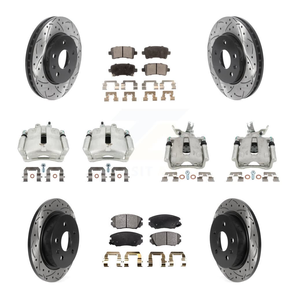 Transit Auto - KCD-100434T - Front and Rear Disc Brake Kits image 1