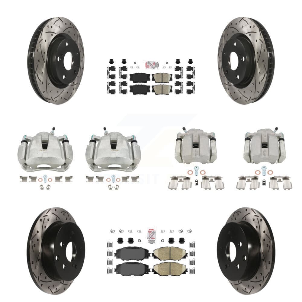 Transit Auto - KCD-100436N - Front and Rear Disc Brake Kits image 1