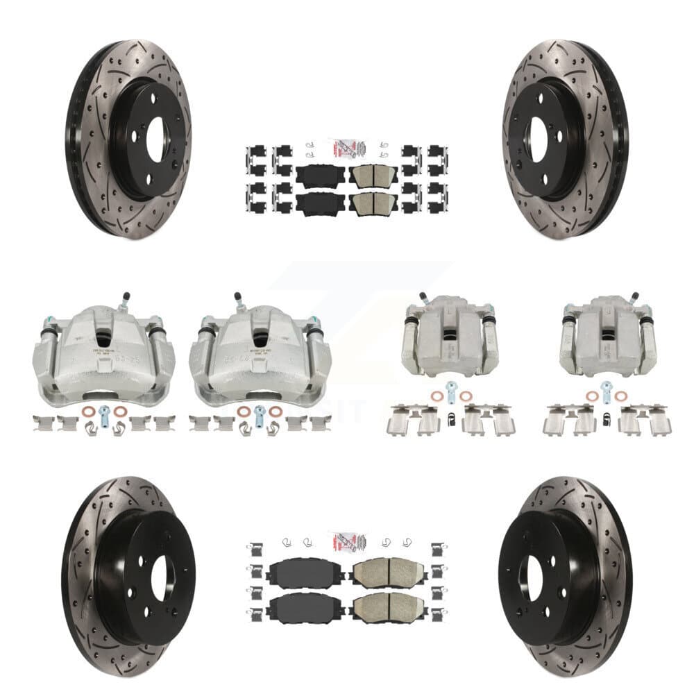 Transit Auto - KCD-100443N - Front and Rear Disc Brake Kits image 1