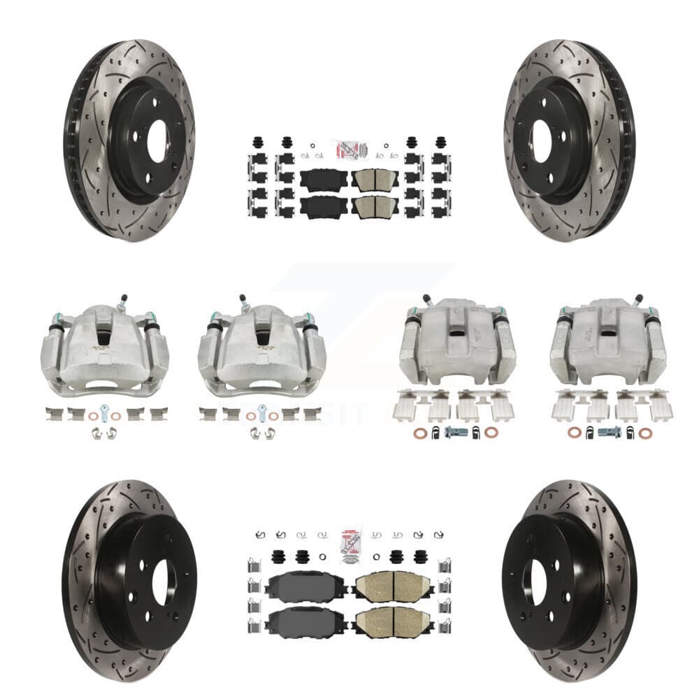 Transit Auto - KCD-100444N - Front and Rear Disc Brake Kits image 1