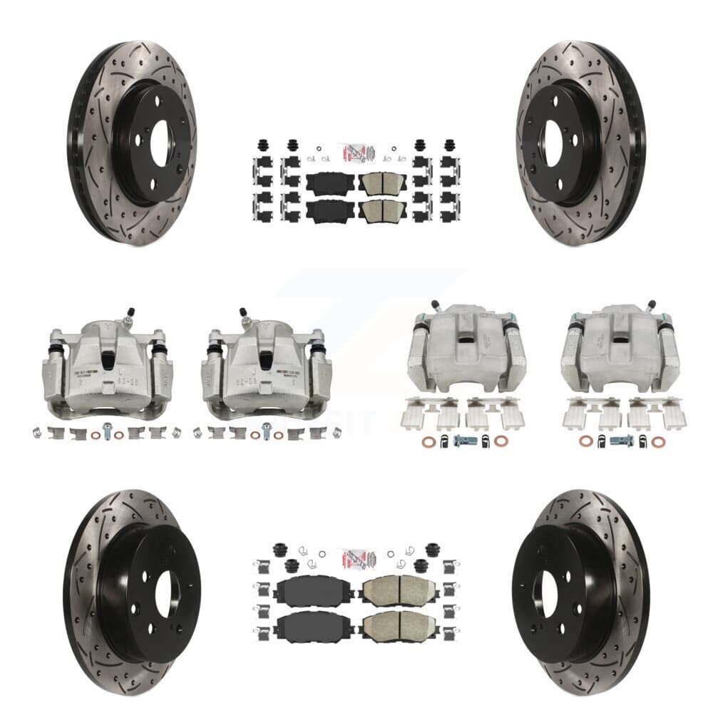 Transit Auto - KCD-100448N - Front and Rear Disc Brake Kits image 1