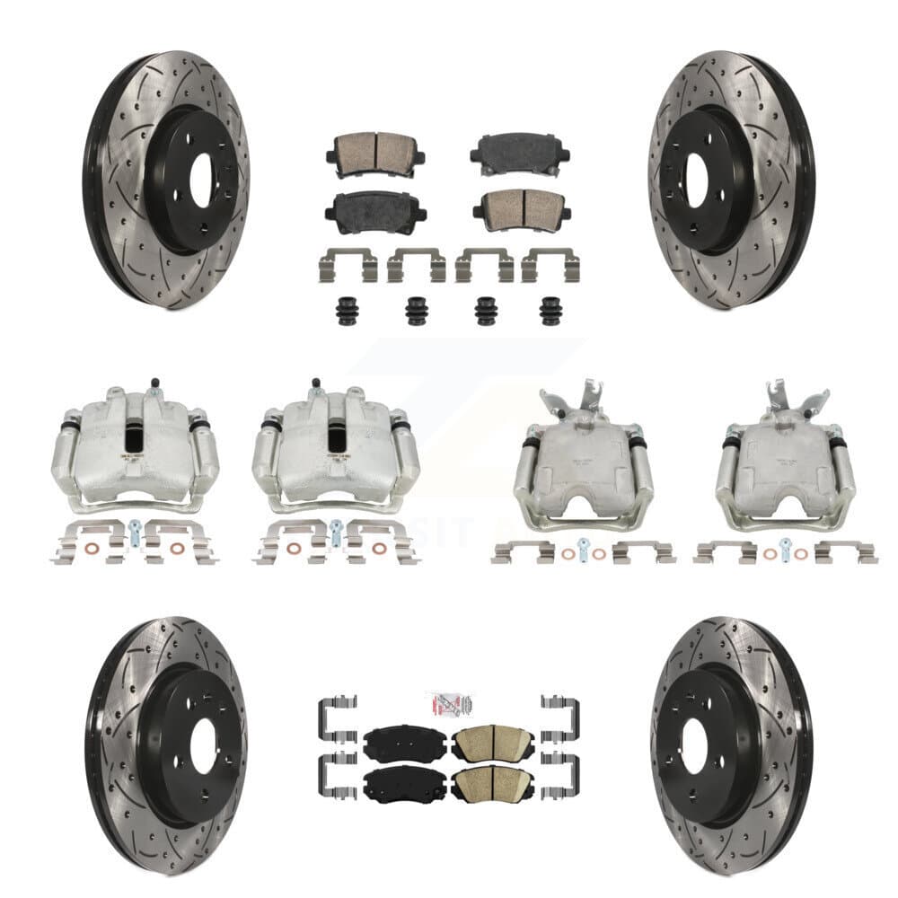 Transit Auto - KCD-100453N - Front and Rear Disc Brake Kits image 1