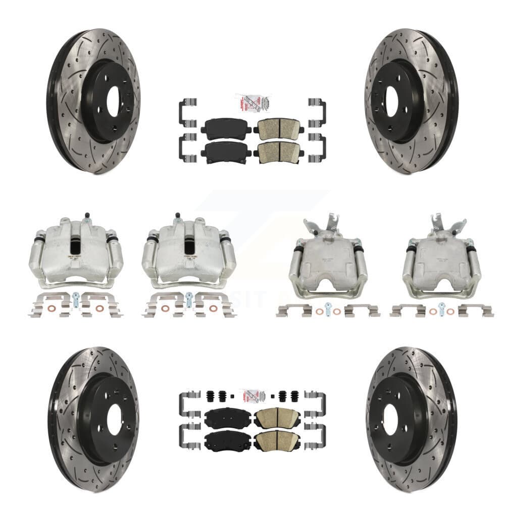 Transit Auto - KCD-100454N - Front and Rear Disc Brake Kits image 1