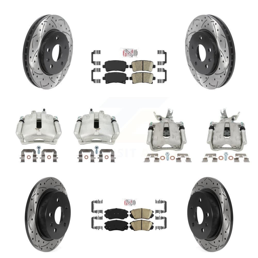 Transit Auto - KCD-100456N - Front and Rear Disc Brake Kits image 1