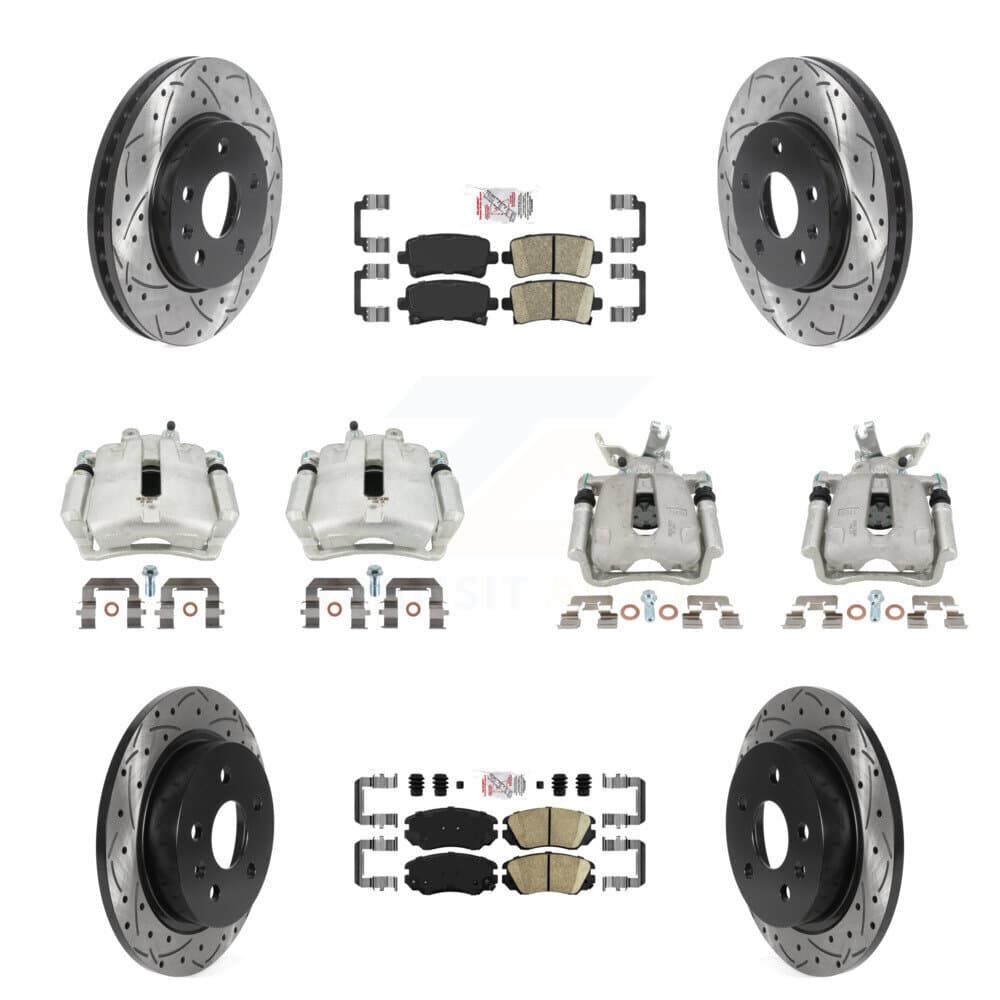 Transit Auto - KCD-100458N - Front and Rear Disc Brake Kits image 1