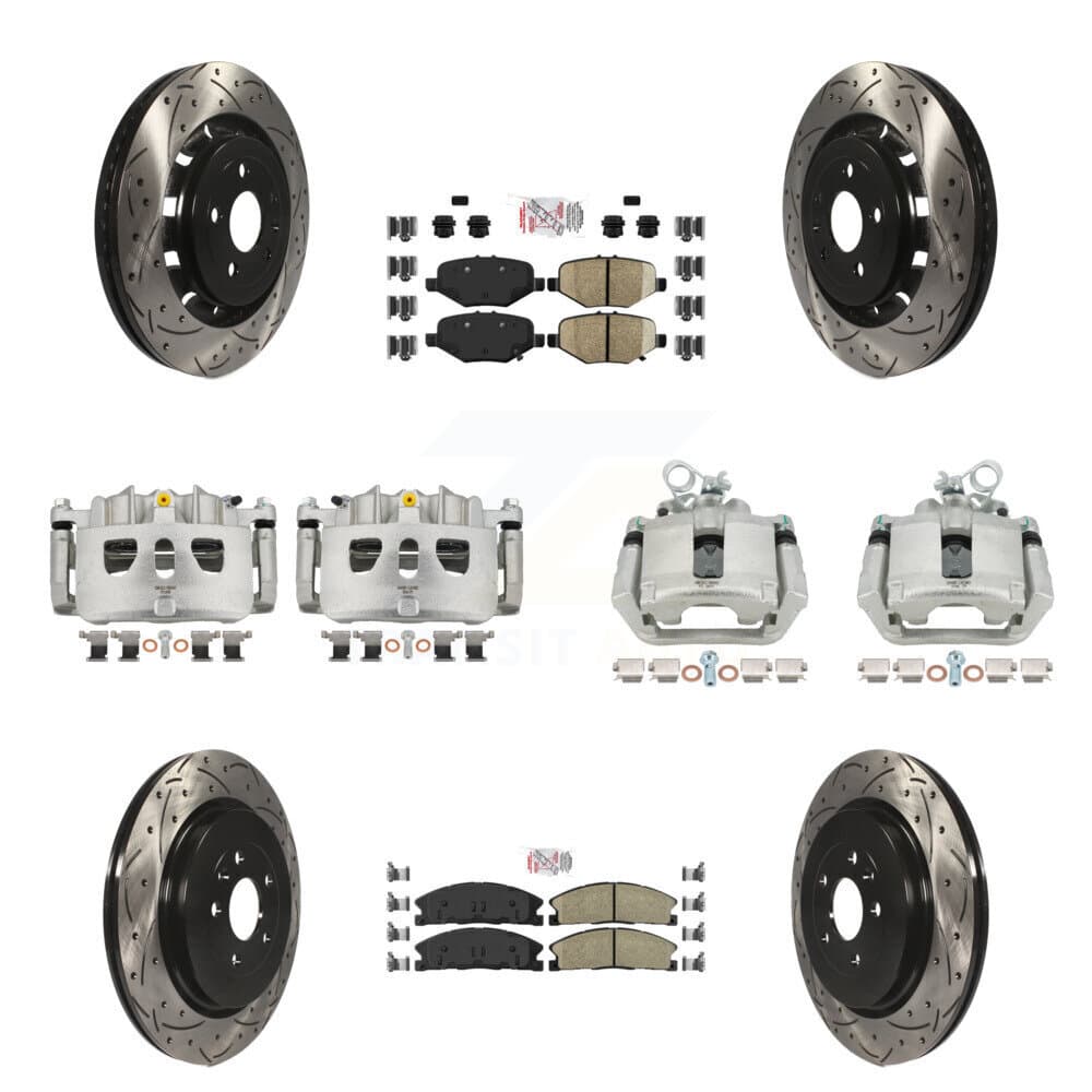 Transit Auto - KCD-100470N - Front and Rear Disc Brake Kits image 1