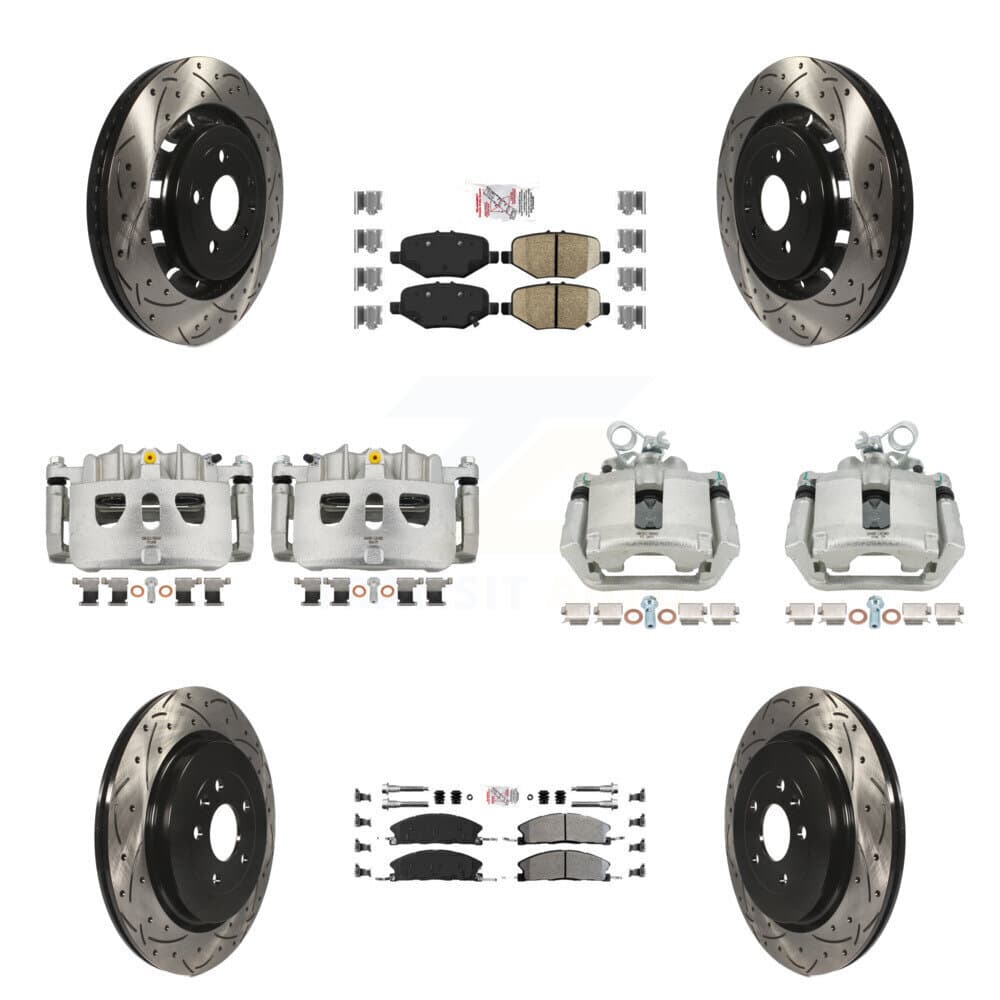 Transit Auto - KCD-100473N - Front and Rear Disc Brake Kits image 1