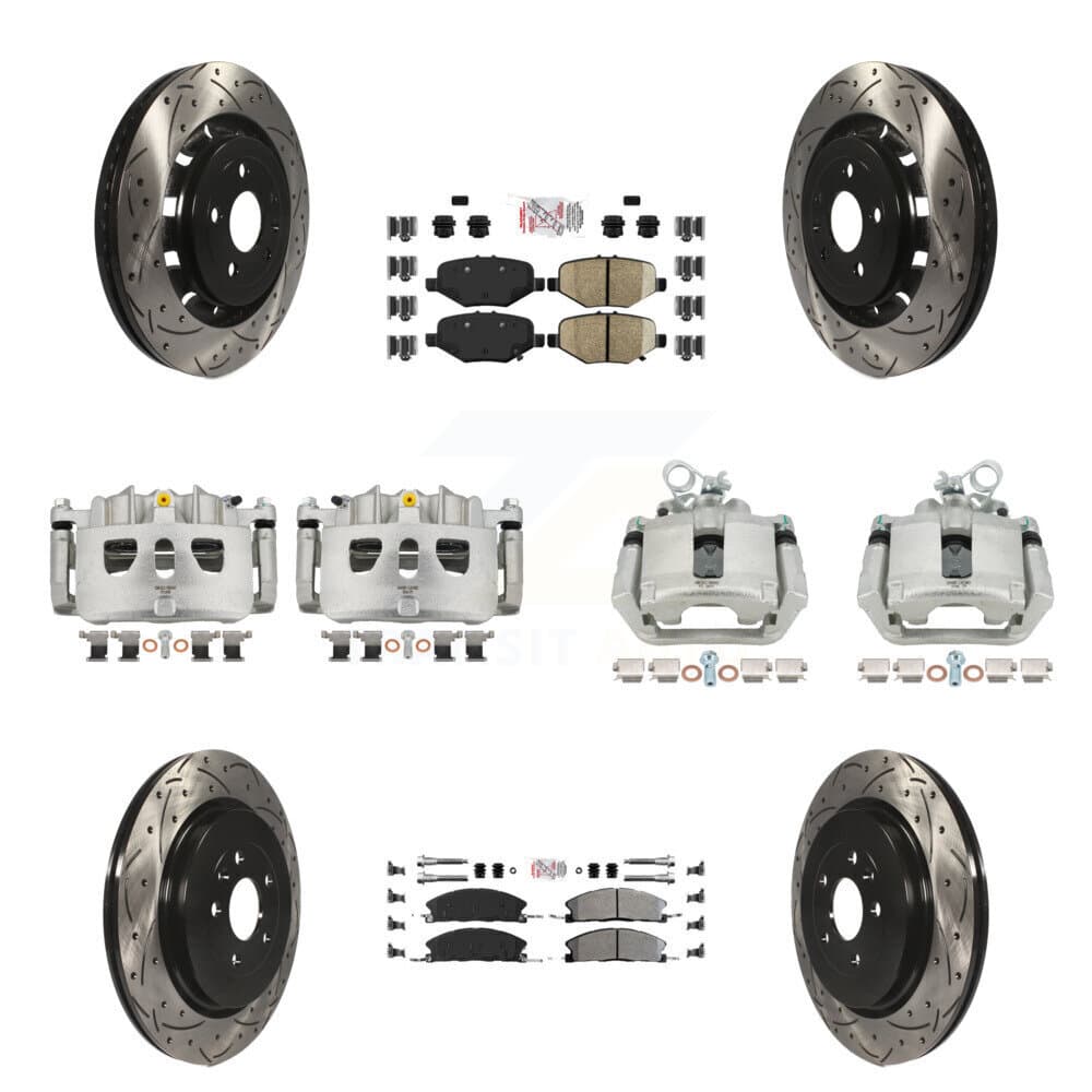 Transit Auto - KCD-100474N - Front and Rear Disc Brake Kits image 1