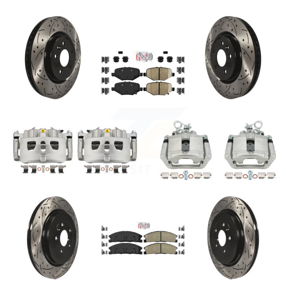 Transit Auto - KCD-100476N - Front and Rear Disc Brake Kits image 1