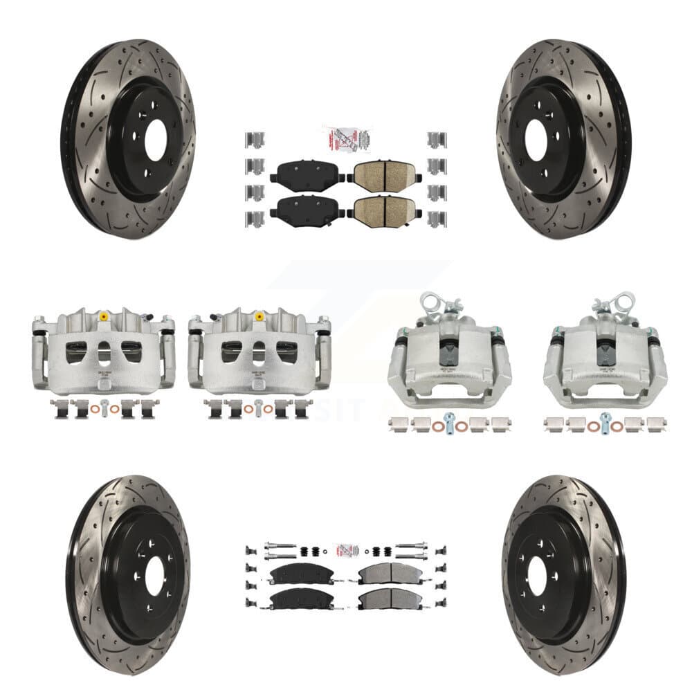 Transit Auto - KCD-100479N - Front and Rear Disc Brake Kits image 1