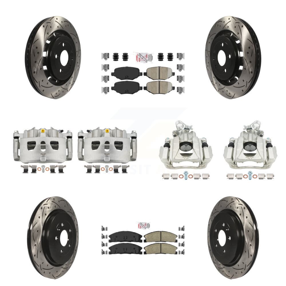 Transit Auto - KCD-100490N - Front and Rear Disc Brake Kits image 1