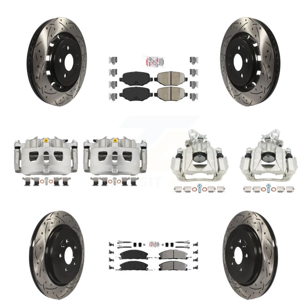 Transit Auto - KCD-100493N - Front and Rear Disc Brake Kits image 1