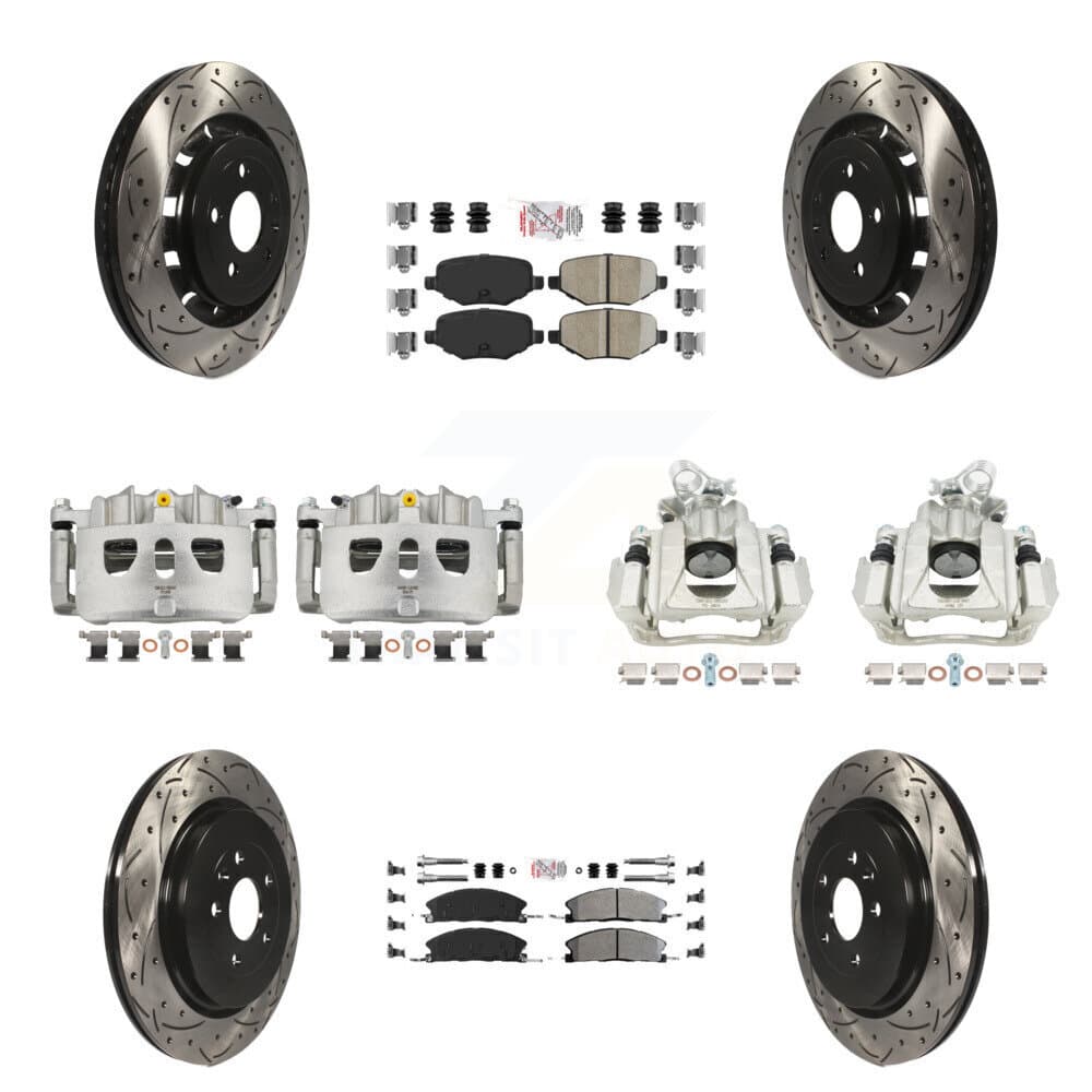 Transit Auto - KCD-100494N - Front and Rear Disc Brake Kits image 1
