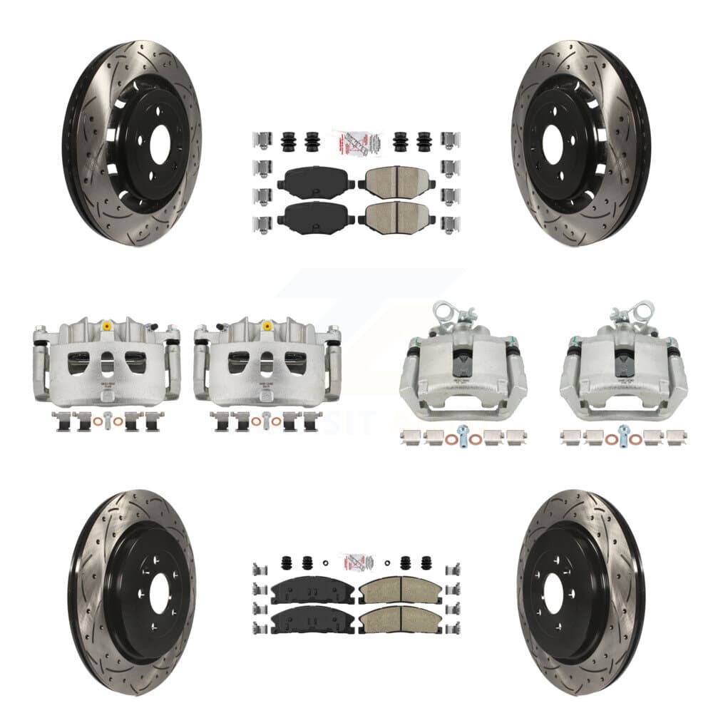 Transit Auto - KCD-100498N - Front and Rear Disc Brake Kits image 1