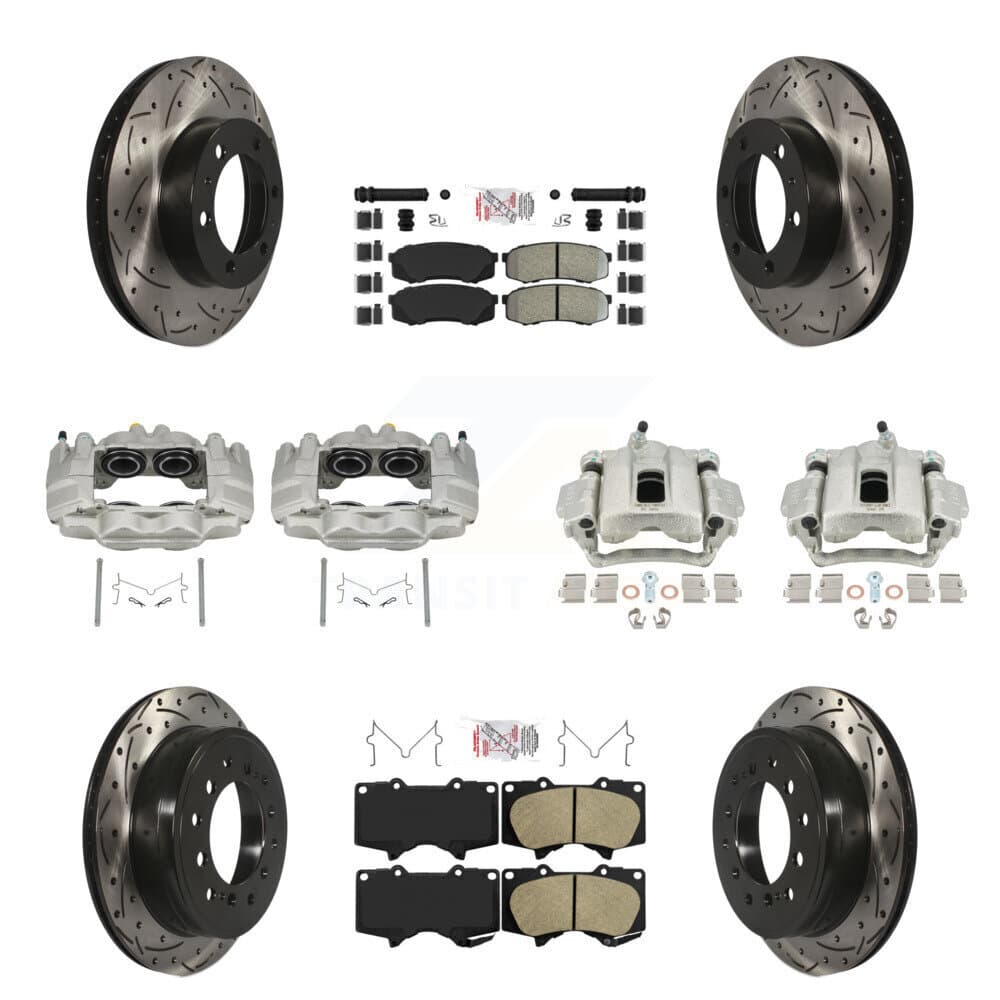 Transit Auto - KCD-100501N - Front and Rear Disc Brake Kits image 1