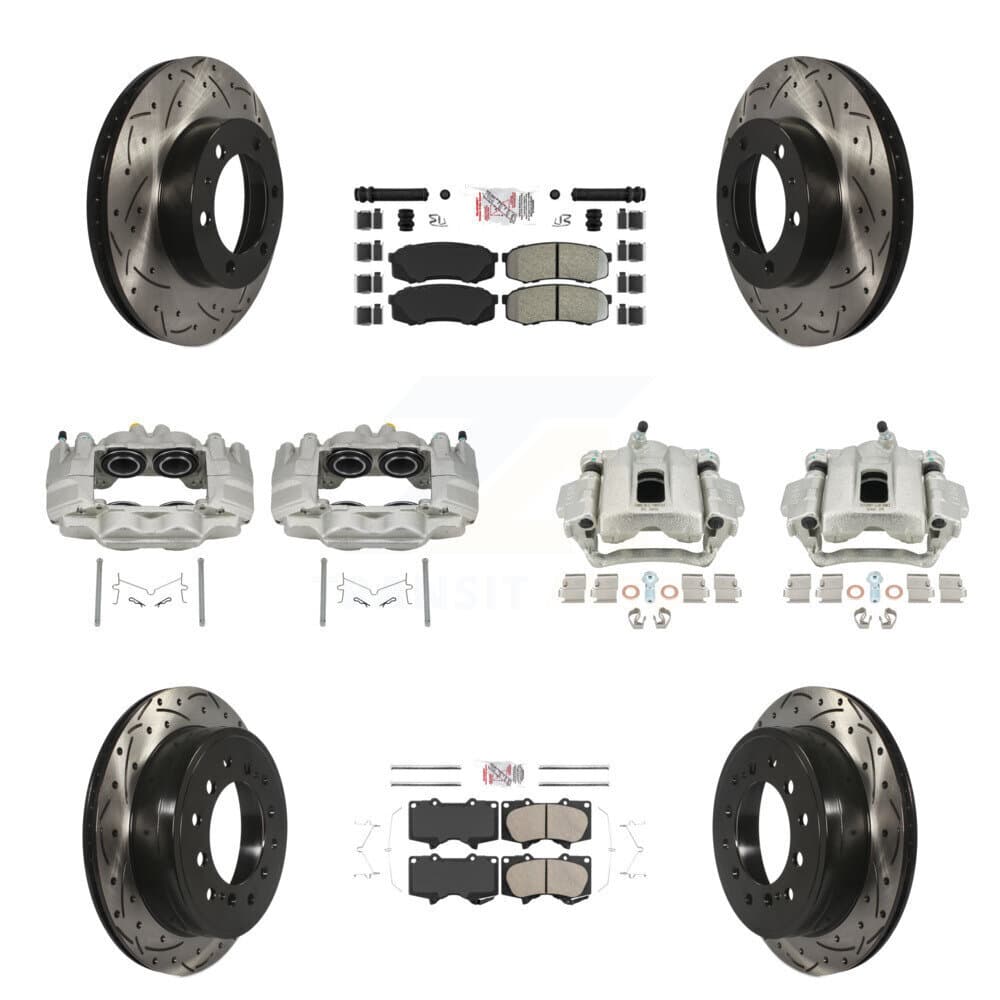 Transit Auto - KCD-100503N - Front and Rear Disc Brake Kits image 1