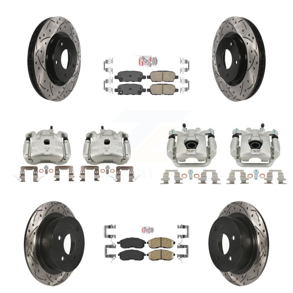 Transit Auto - KCD-100518N - Front and Rear Disc Brake Kits image 1