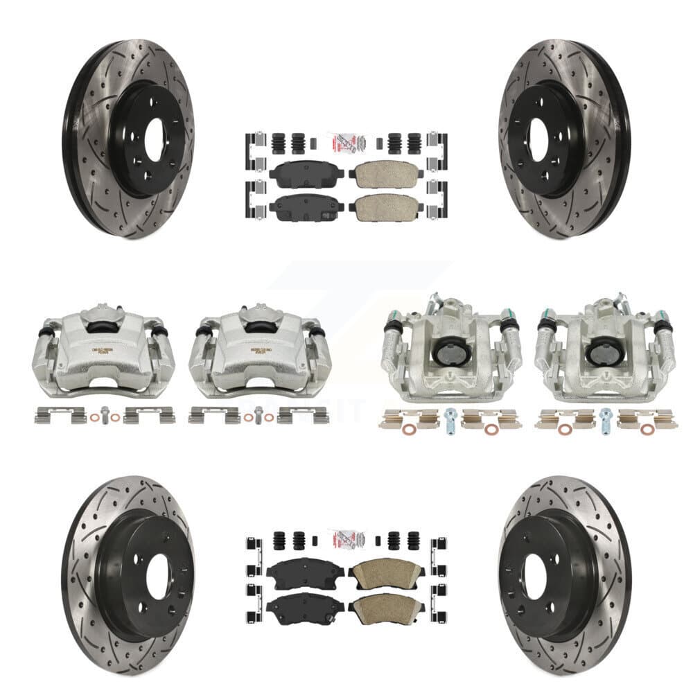 Transit Auto - KCD-100521N - Front and Rear Disc Brake Kits image 1
