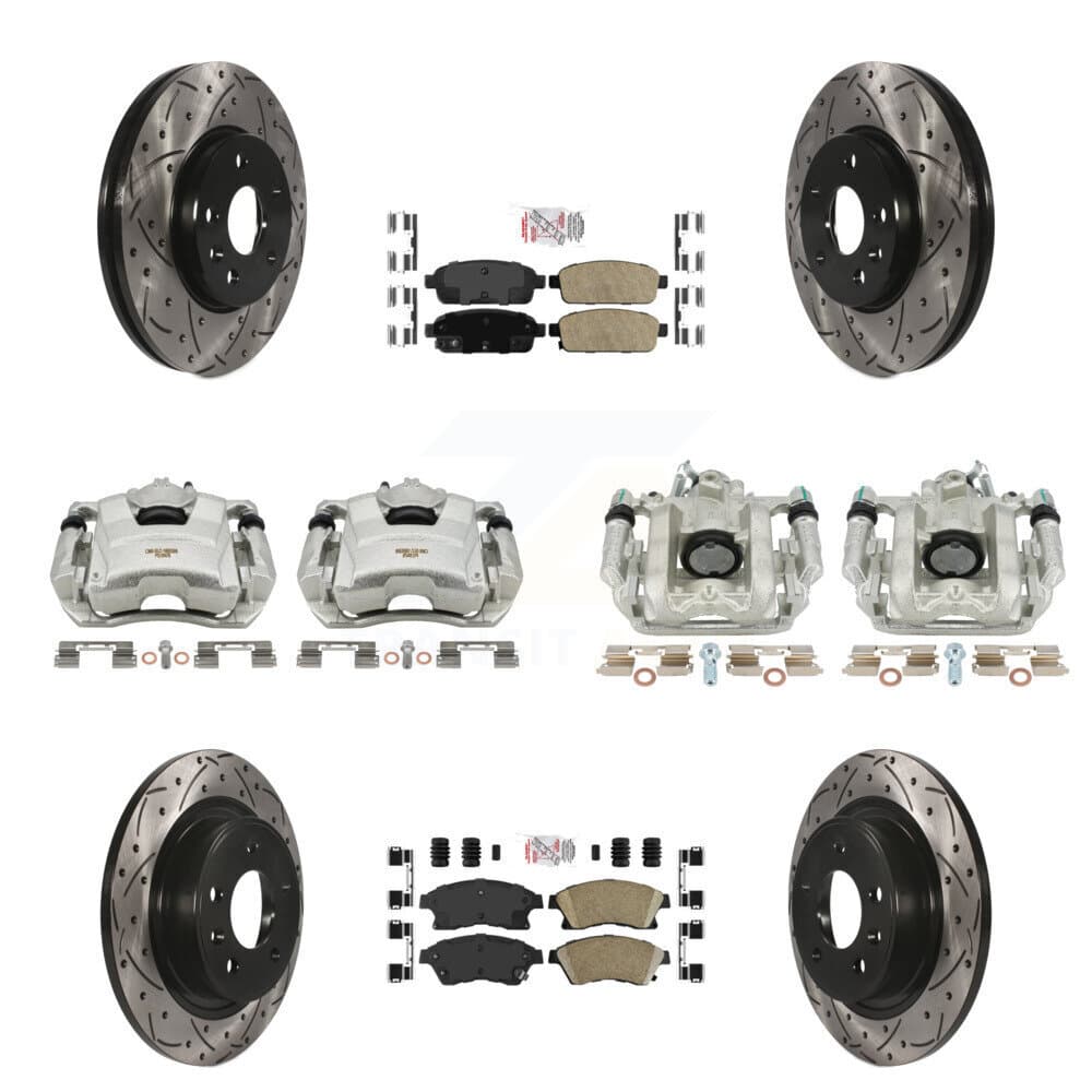 Transit Auto - KCD-100526N - Front and Rear Disc Brake Kits image 1