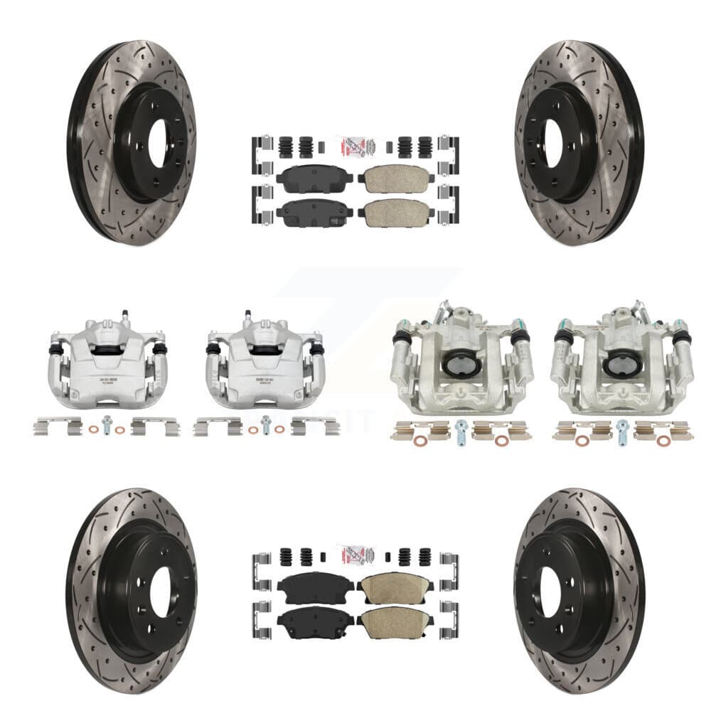 Transit Auto - KCD-100529N - Front and Rear Disc Brake Kits image 1