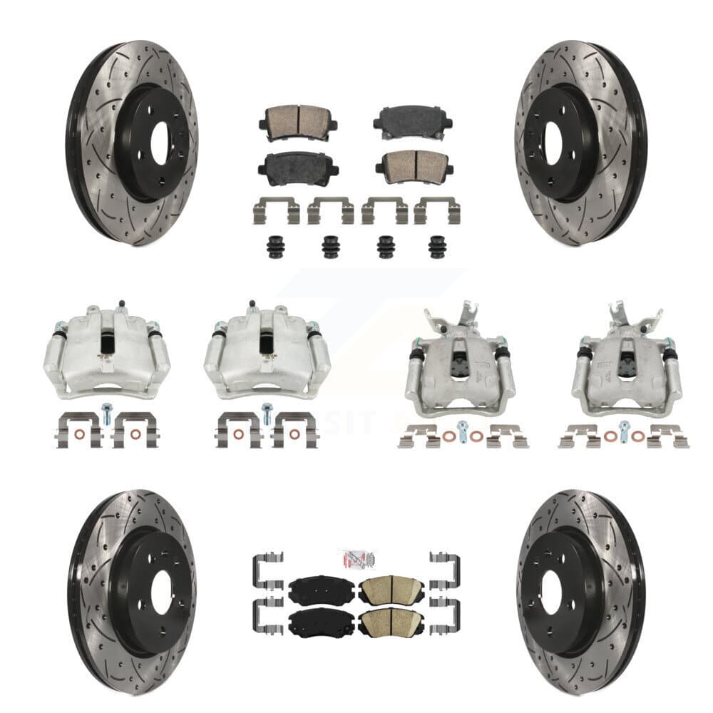 Transit Auto - KCD-100534N - Front and Rear Disc Brake Kits image 1