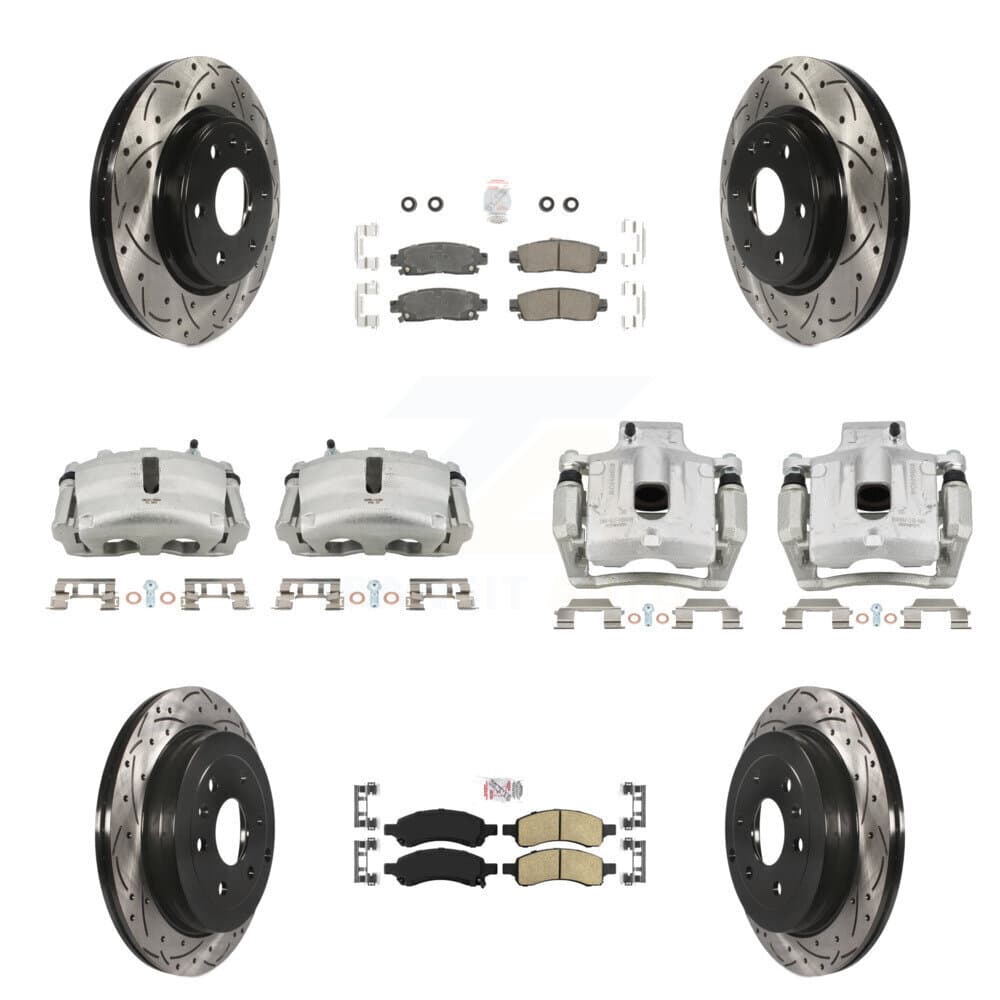 Transit Auto - KCD-100538N - Front and Rear Disc Brake Kits image 1