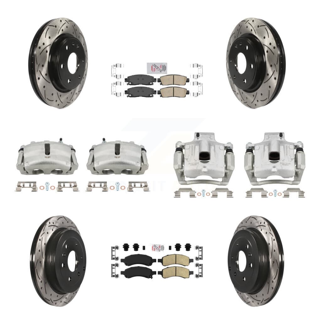 Transit Auto - KCD-100539N - Front and Rear Disc Brake Kits image 1