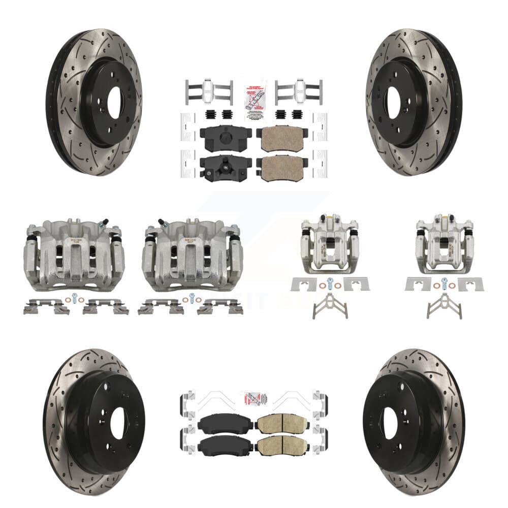 Transit Auto - KCD-100544N - Front and Rear Disc Brake Kits image 1
