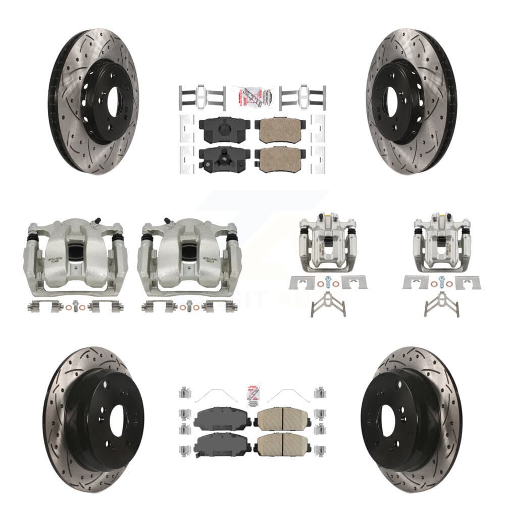 Transit Auto - KCD-100545N - Front and Rear Disc Brake Kits image 1