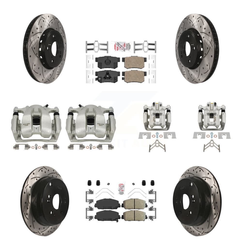Transit Auto - KCD-100547N - Front and Rear Disc Brake Kits image 1