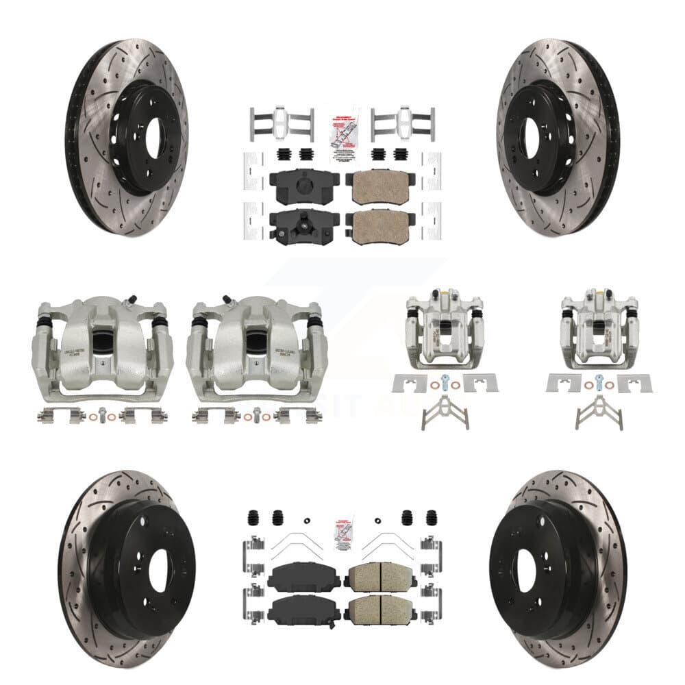 Transit Auto - KCD-100548N - Front and Rear Disc Brake Kits image 1
