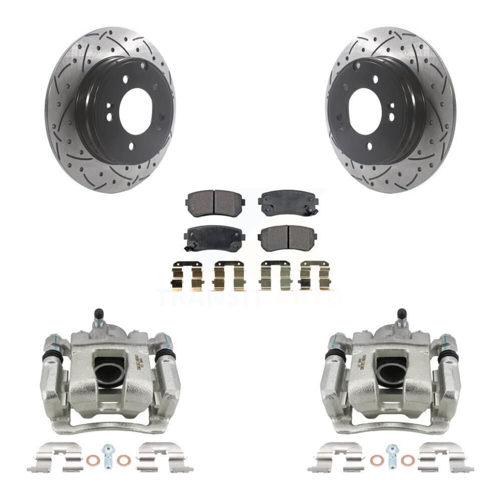 Transit Auto - KCD-100548P - Rear Disc Brake Kits image 1