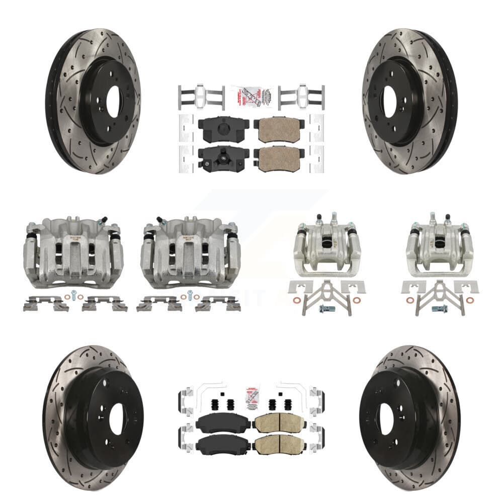 Transit Auto - KCD-100549N - Front and Rear Disc Brake Kits image 1