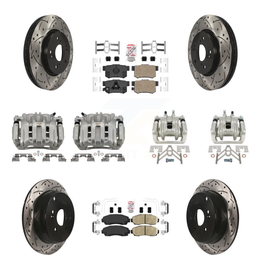 Transit Auto - KCD-100550N - Front and Rear Disc Brake Kits image 1