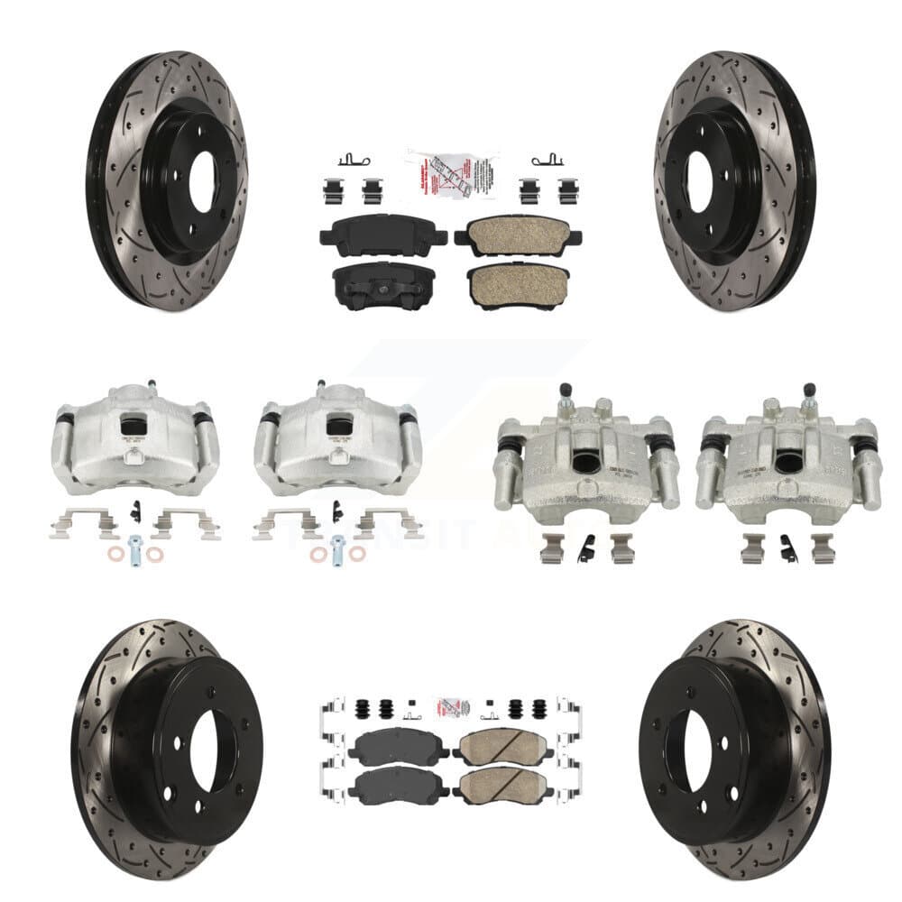 Transit Auto - KCD-100554N - Front and Rear Disc Brake Kits image 1