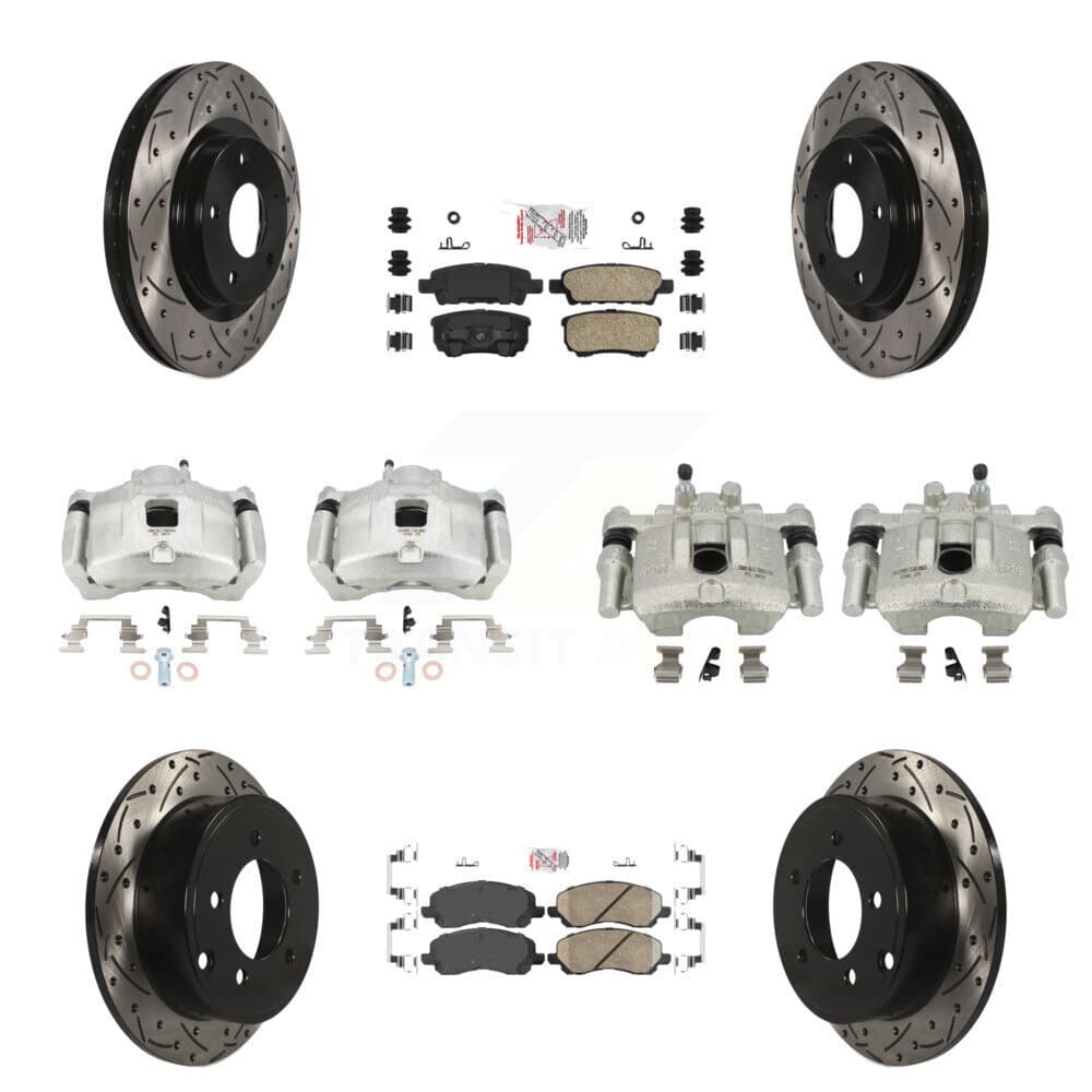 Transit Auto - KCD-100555N - Front and Rear Disc Brake Kits image 1