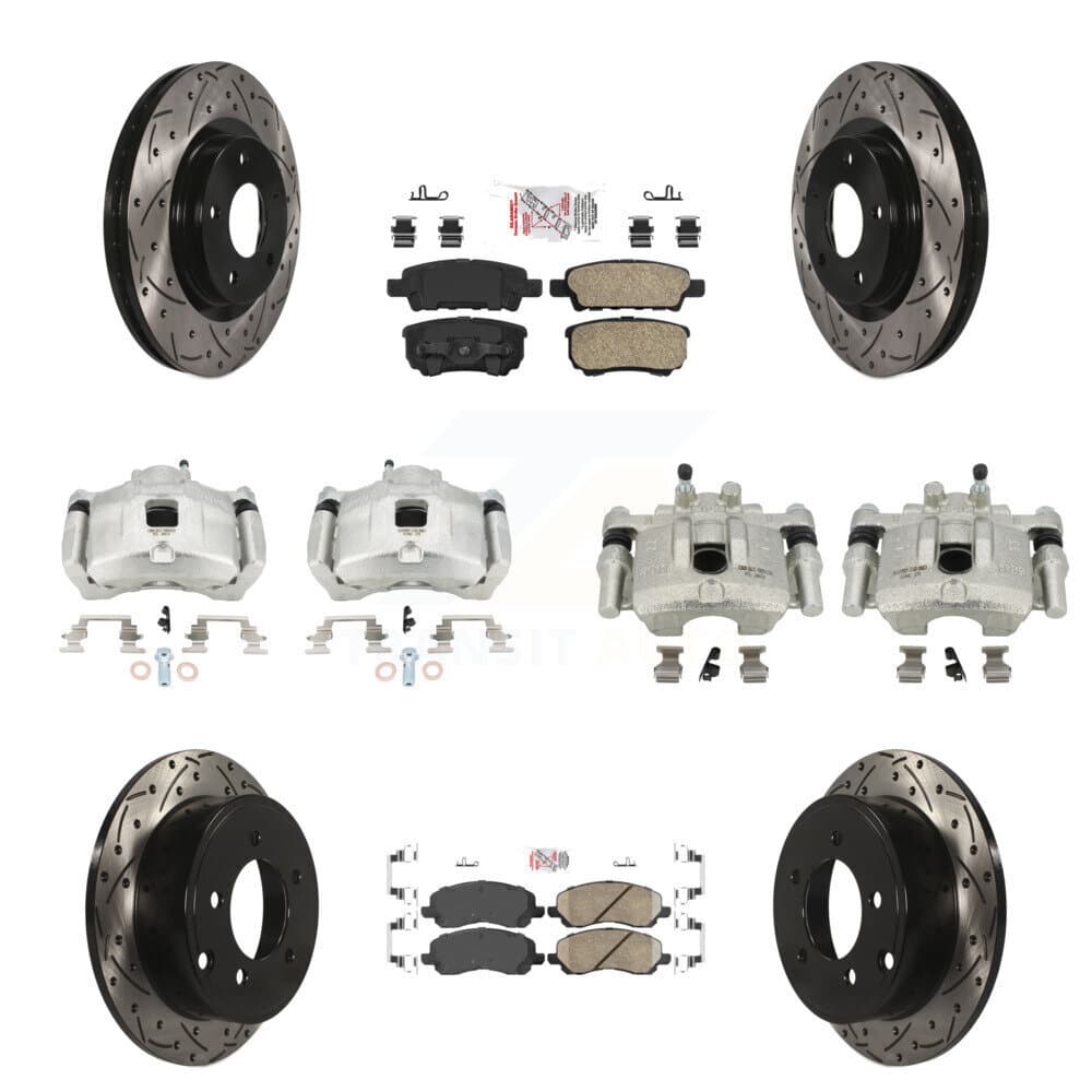 Transit Auto - KCD-100556N - Front and Rear Disc Brake Kits image 1