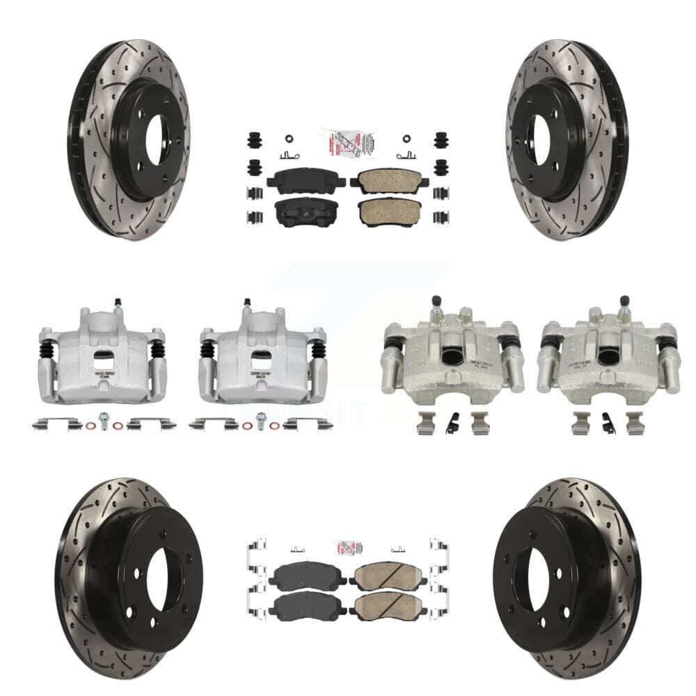 Transit Auto - KCD-100559N - Front and Rear Disc Brake Kits image 1